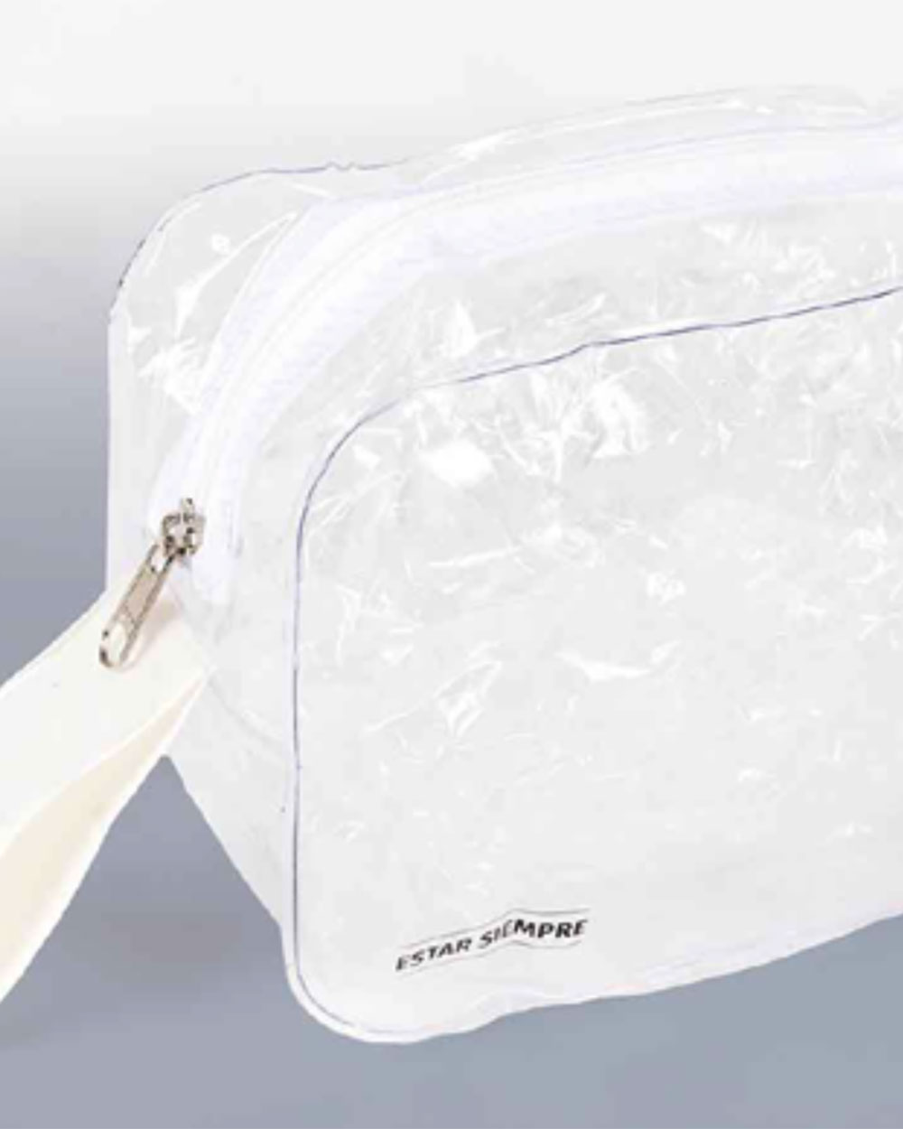 Portacosméticos de PVC transparente